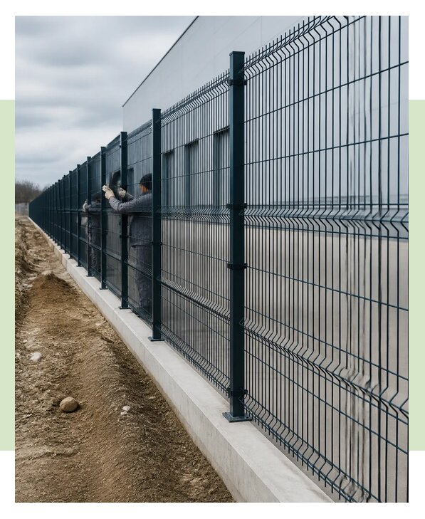 Панельные ограждения в Златоусте по цене от 3299 р. | ЗаборЭксеперт-Злт